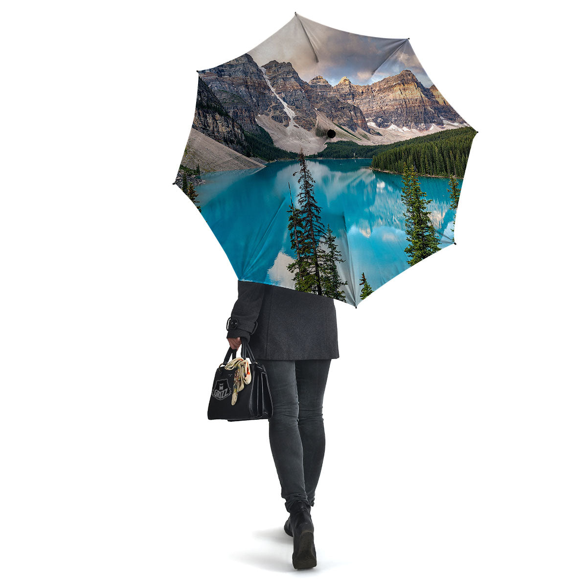 Rocky Mountain Print Umbrella-grizzshop