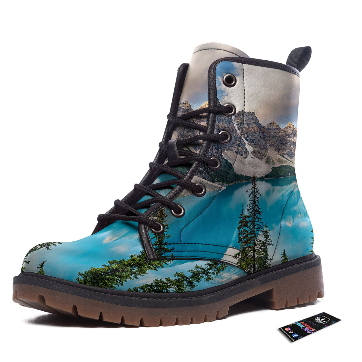 Rocky Mountain Print Work Boots-grizzshop