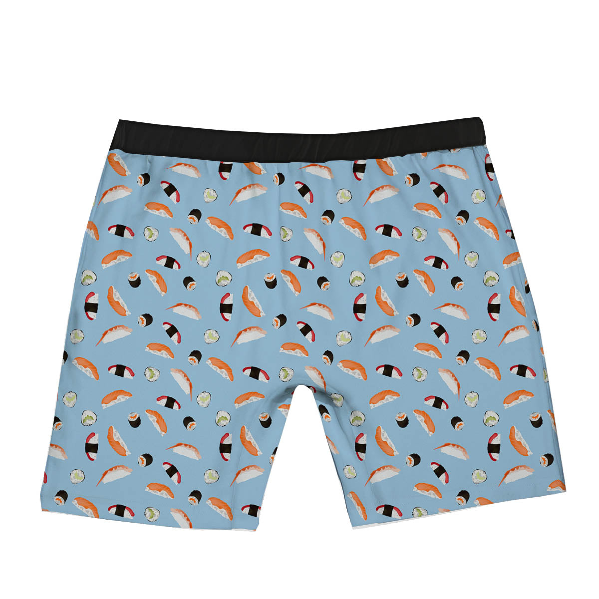 Rolls And Sushi Colorful Print Pattern Boxer Briefs