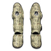 Rome Pattern Print Muay Thai Shin Guards-grizzshop