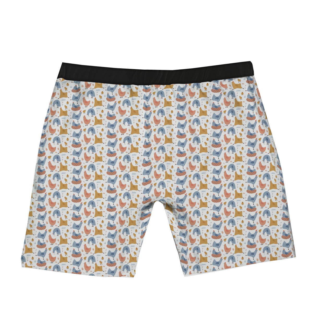 Rooster Colorful Print Pattern Boxer Briefs-grizzshop