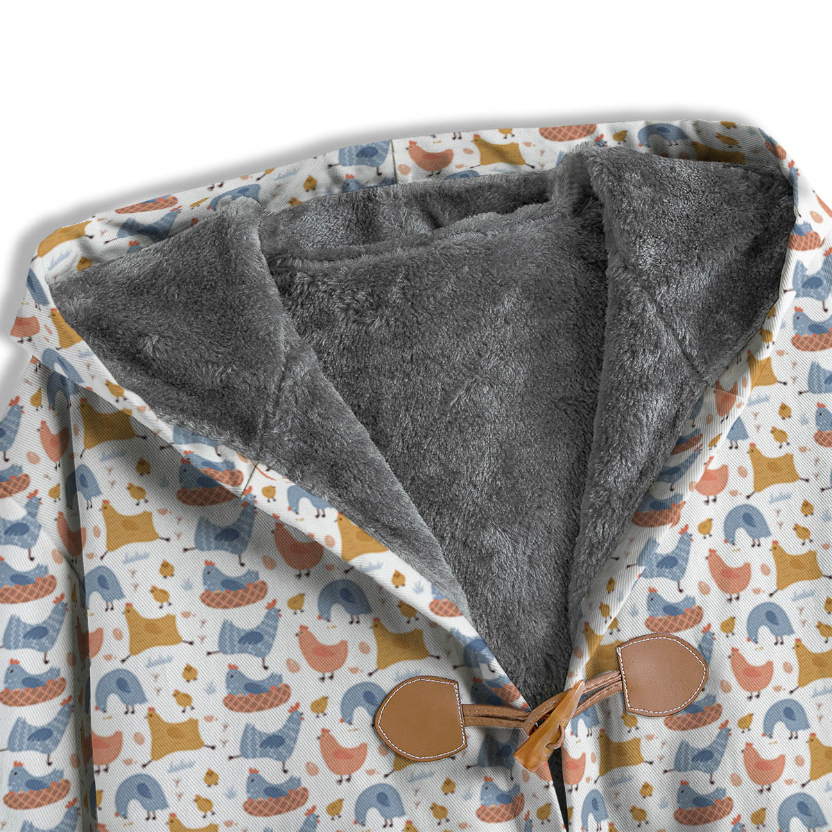 Rooster Colorful Print Pattern Men's Windbreaker Jacket-grizzshop