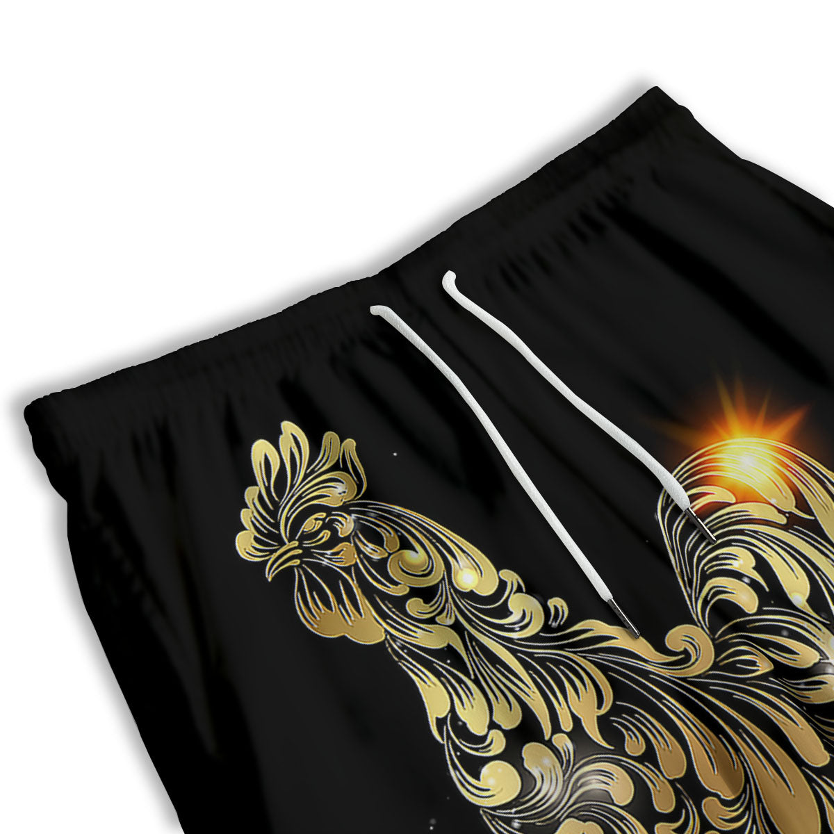 Sheep Print Pattern Men's Athletic Shorts