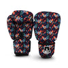 Rooster Hand Drawn Pattern Print Boxing Gloves-grizzshop