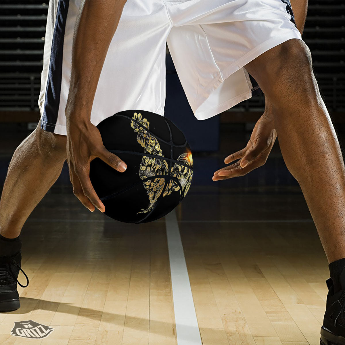 Sheep Print Pattern Basketball