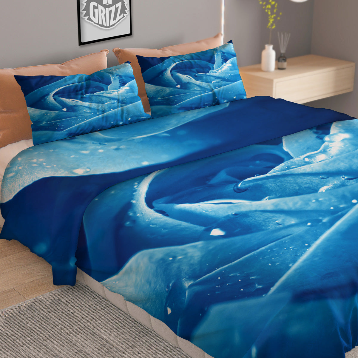 Puerto Rico Flag Print Duvet Cover Bedding Set