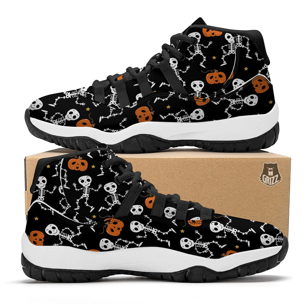 Rose Eyeball Print Pattern Black Bball Shoes-grizzshop