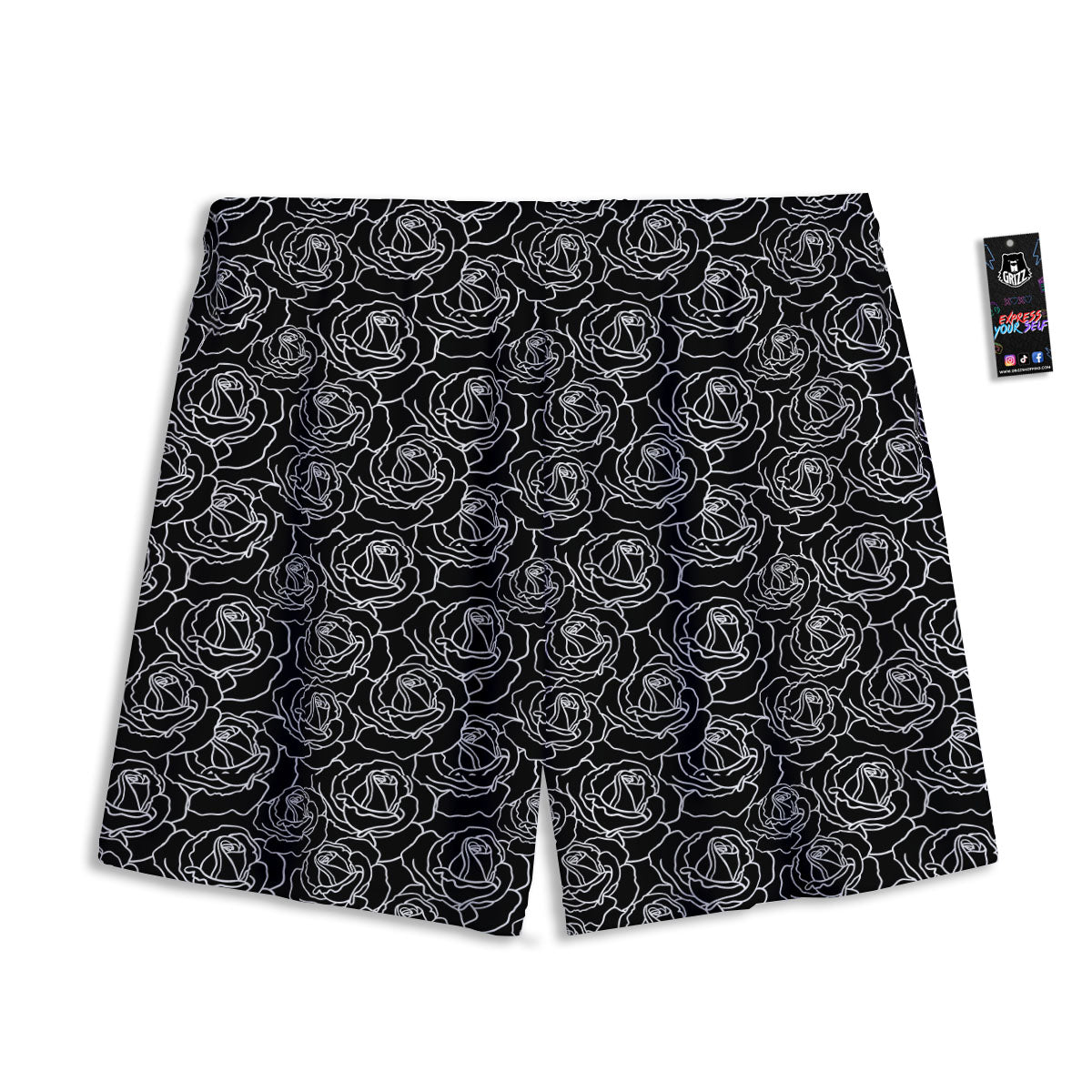 Pug Cute Print Pattern Mesh Shorts