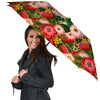 Rose Floral Red And Pink Print Pattern Umbrella-grizzshop