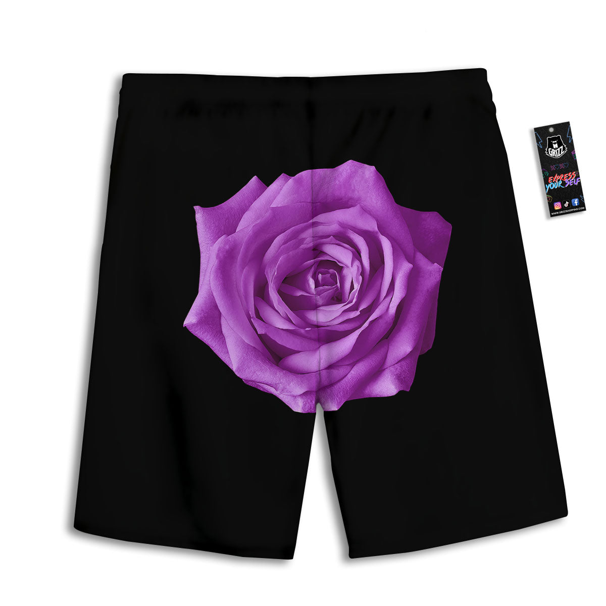 Shuriken Ninja Print Pattern Men's Athletic Shorts