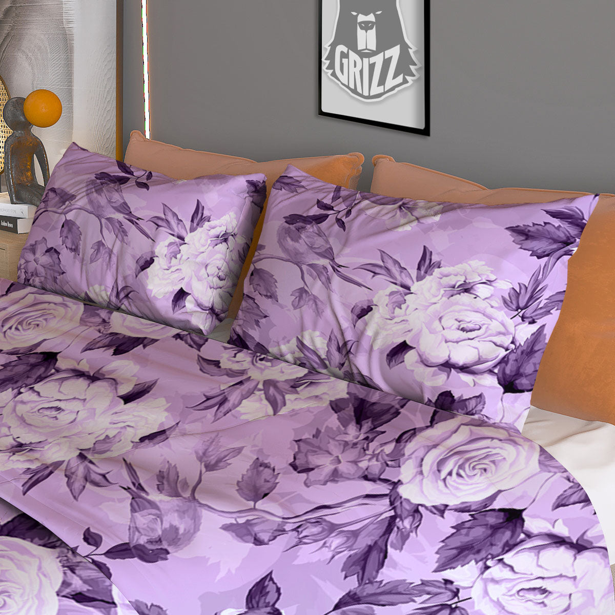 Runes Pentagram Viking Nordic Print Duvet Cover Bedding Set