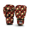 Rose Skull Print Boxing Gloves-grizzshop