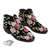 Rose Valentine's Day Print Pattern Ankle Boots-grizzshop