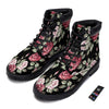 Rose Valentine's Day Print Pattern Boots-grizzshop