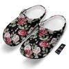 Rose Valentine's Day Print Pattern Clog-grizzshop