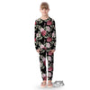 Rose Valentine's Day Print Pattern Kid's Pajamas-grizzshop