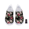 Rose Valentine's Day Print Pattern Nurse Shoes-grizzshop