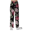 Rose Valentine's Day Print Pattern Pajama Pants-grizzshop