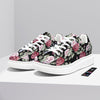 Rose Valentine's Day Print Pattern Platform Shoes-grizzshop