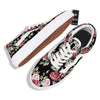 Rose Valentine's Day Print Pattern Skate Shoes-grizzshop