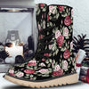 Rose Valentine's Day Print Pattern Snow Boots-grizzshop