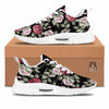 Rose Valentine's Day Print Pattern Tennis Shoes-grizzshop