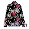 Rose Valentine's Day Print Pattern Track Jacket-grizzshop