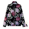 Rose Valentine's Day Print Pattern Track Jacket-grizzshop