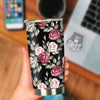 Rose Valentine's Day Print Pattern Tumbler-grizzshop