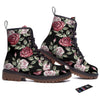 Rose Valentine's Day Print Pattern Work Boots-grizzshop