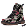 Rose Valentine's Day Print Pattern Work Boots-grizzshop