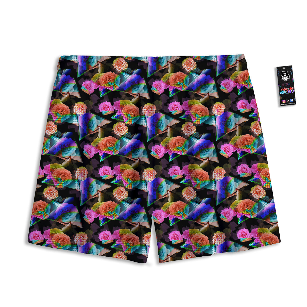 Space Deep Print Mesh Shorts