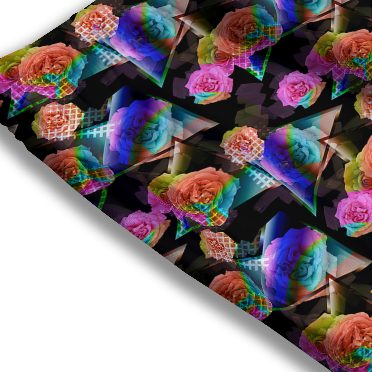 Space Deep Print Mesh Shorts