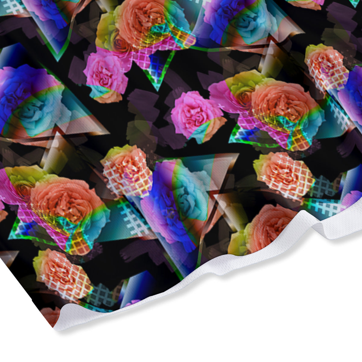 Space Deep Print Mesh Shorts