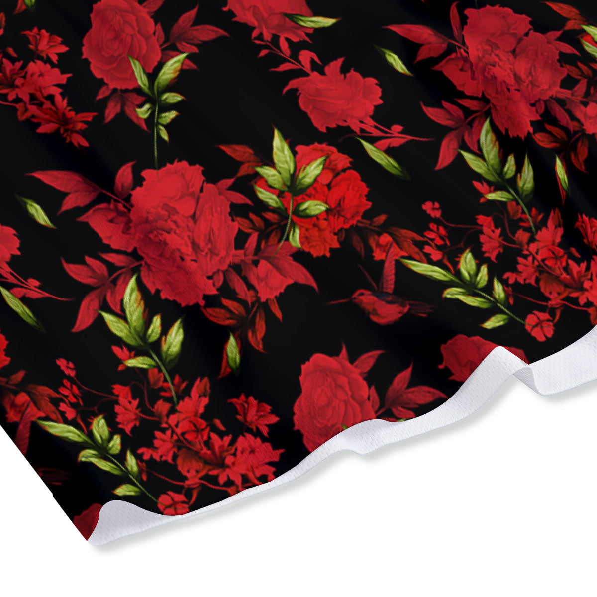 Rooster Golden Print Mesh Shorts