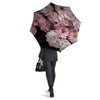 Roses Floral Retro Pink Print Umbrella-grizzshop