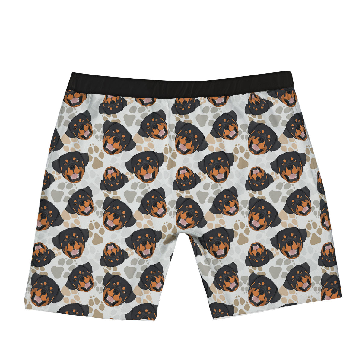 Rottweiler Print Pattern Boxer Briefs-grizzshop