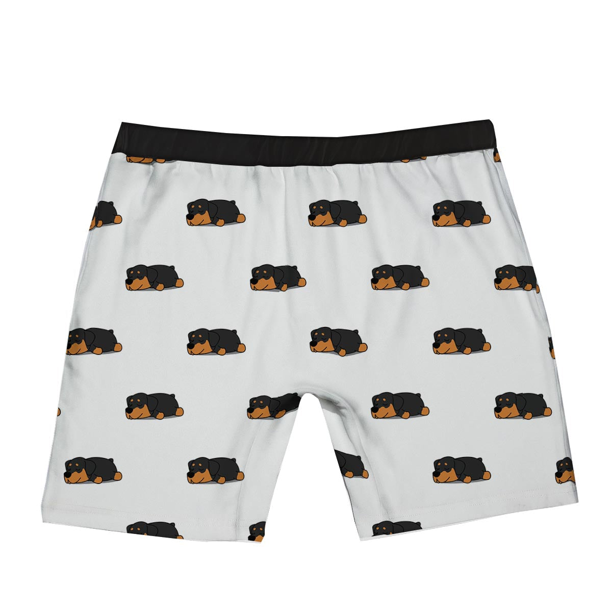 Rottweiler Sleeping Print Pattern Boxer Briefs-grizzshop