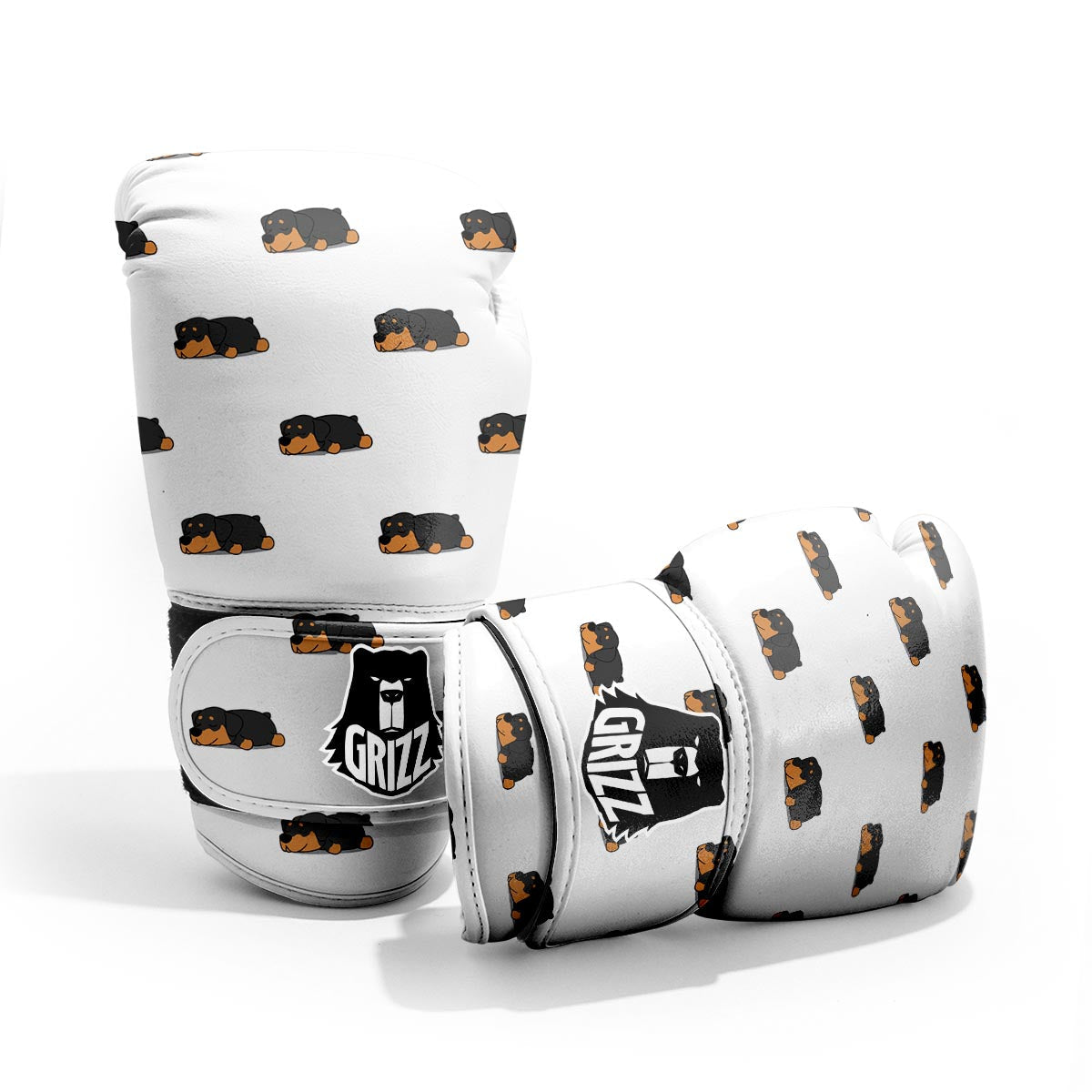 Rottweiler Sleeping Print Pattern Pro Boxing Glove