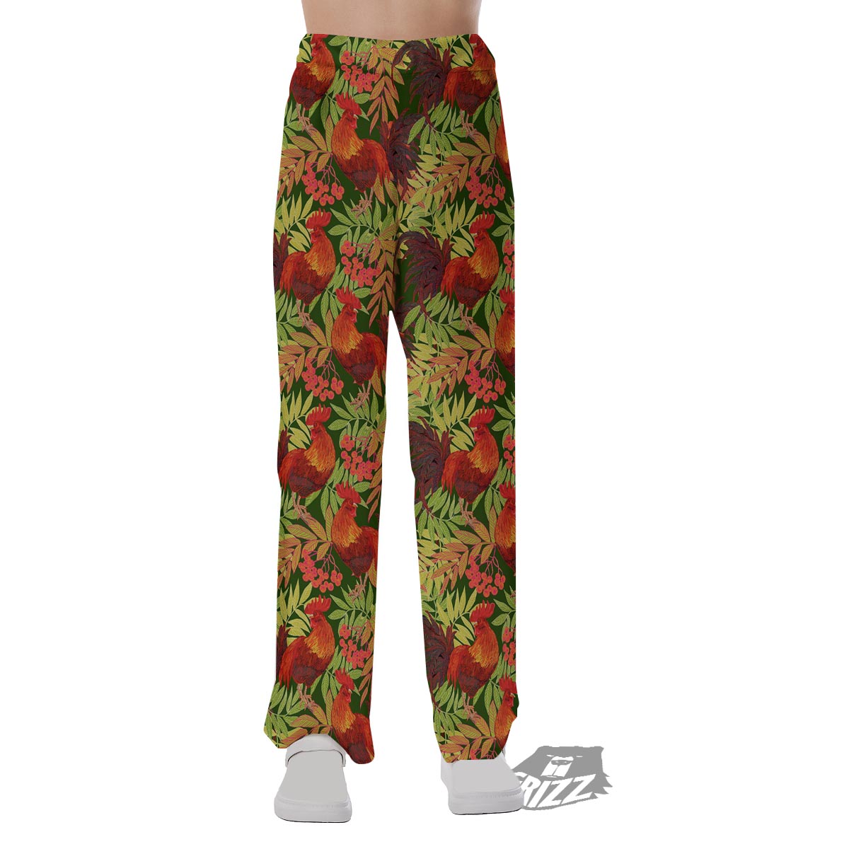 Rowan And Rooster Print Pattern Pajama Pants-grizzshop