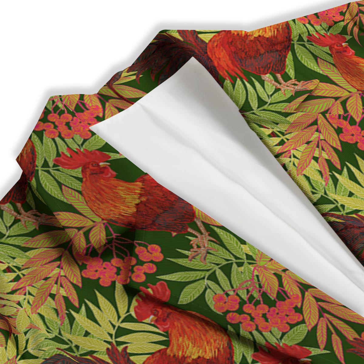 Rowan And Rooster Print Pattern Women's Blazer-grizzshop