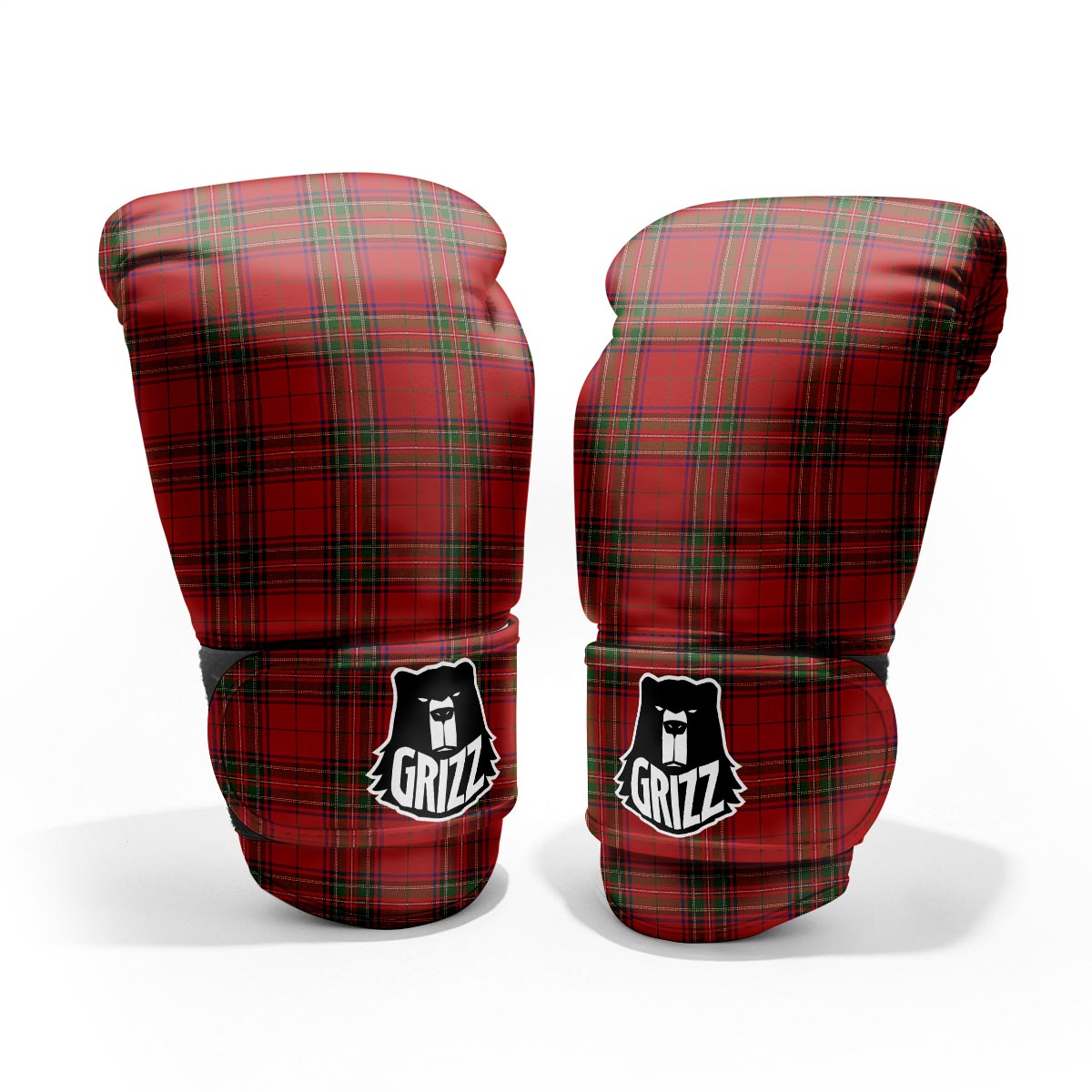 Royal Stewart Tartan Print Pattern Pro Boxing Glove