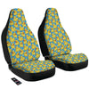 Rubber Duck In Water Print Pattern Car Seat Covers-grizzshop