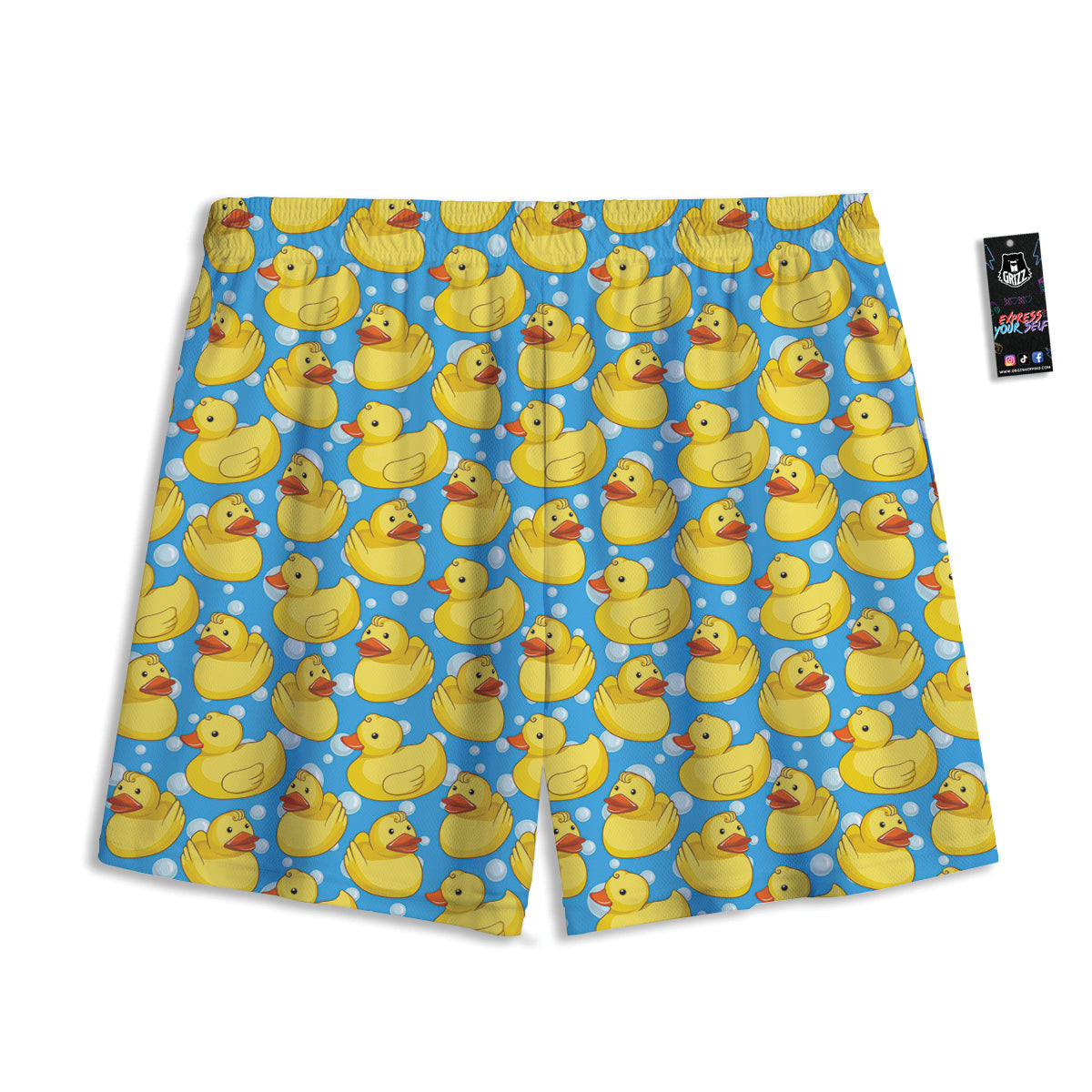 Space Endless Print Mesh Shorts