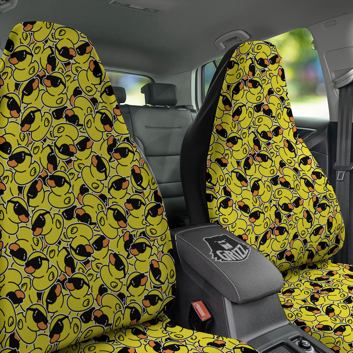 Rubber Duck Mafia Print Pattern Car Seat Covers-grizzshop