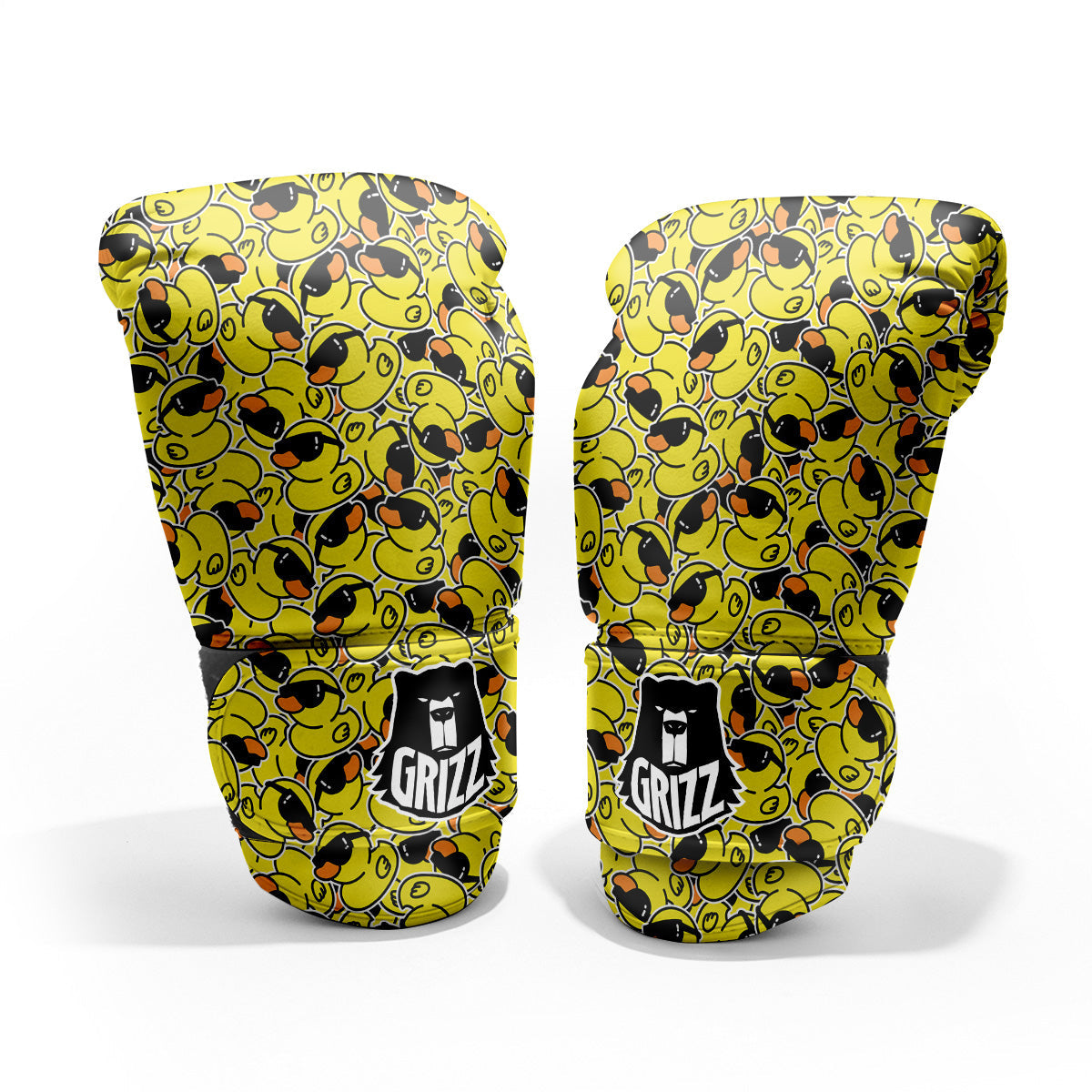 Rubber Duck Mafia Print Pattern Pro Boxing Glove