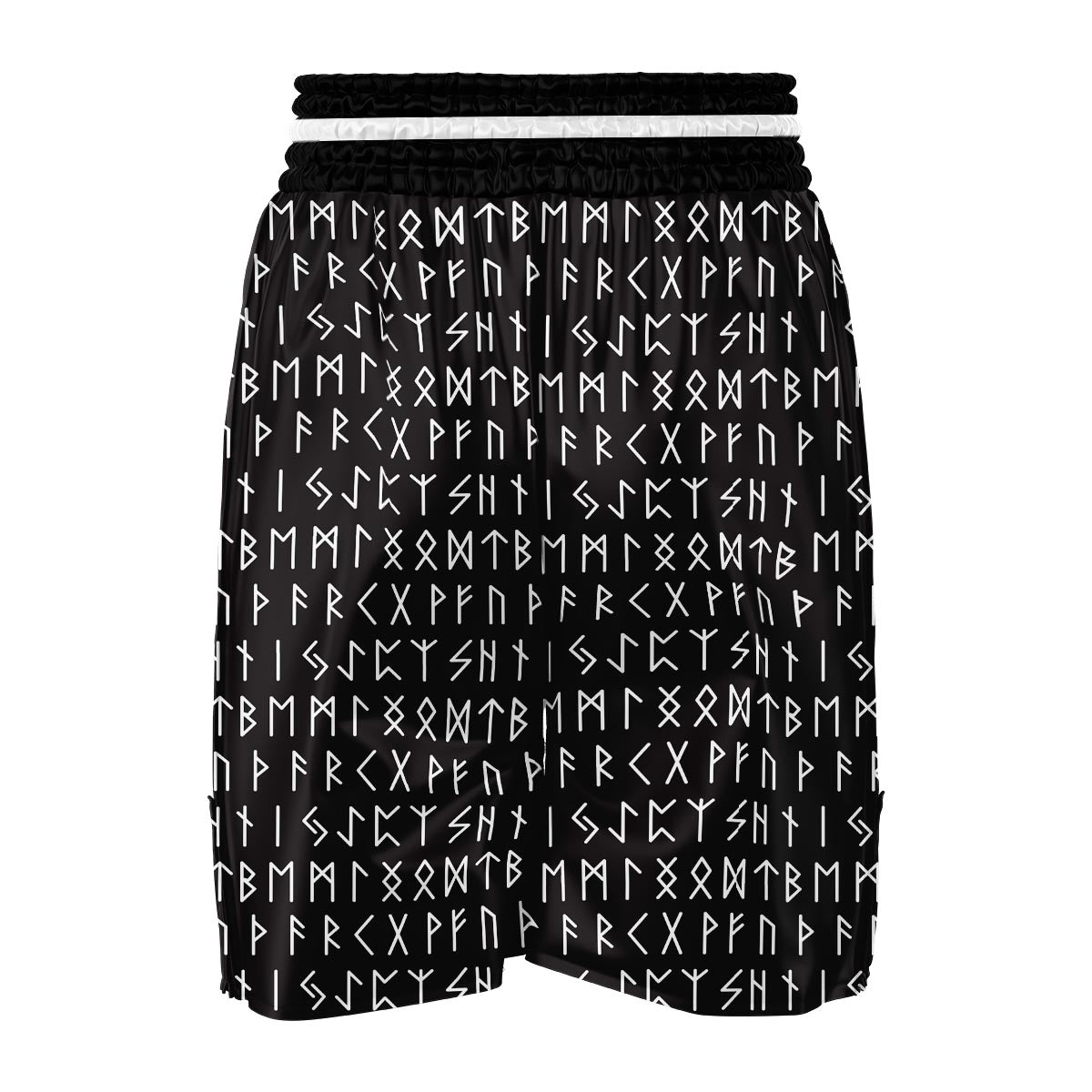 Runic Alphabet Boxing Shorts-grizzshop