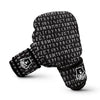 Runic Alphabet Viking Print Boxing Gloves-grizzshop