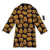 Sacry Halloween Pumpkins Print Pattern Bathrobe-grizzshop