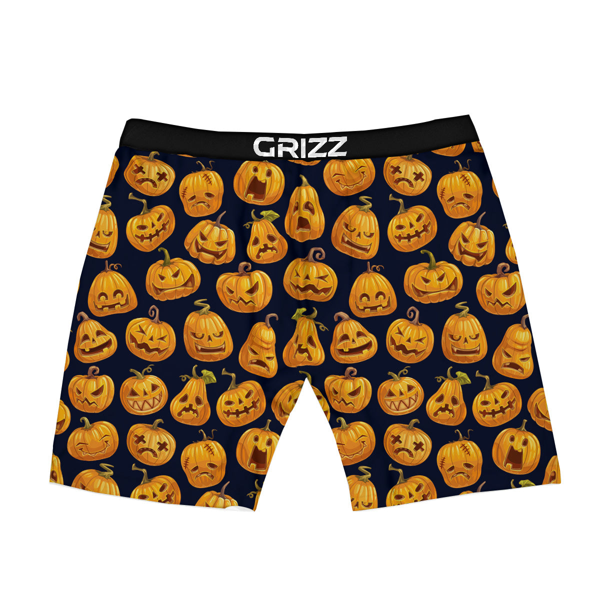 Sacry Halloween Pumpkins Print Pattern Boxer Briefs